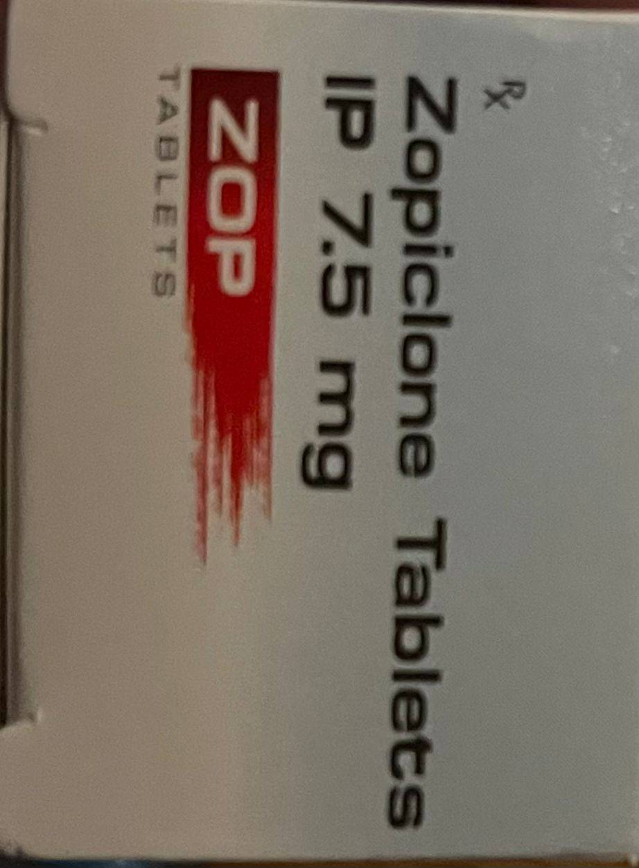 Zopiclone 7.5mg - 20 Tablets