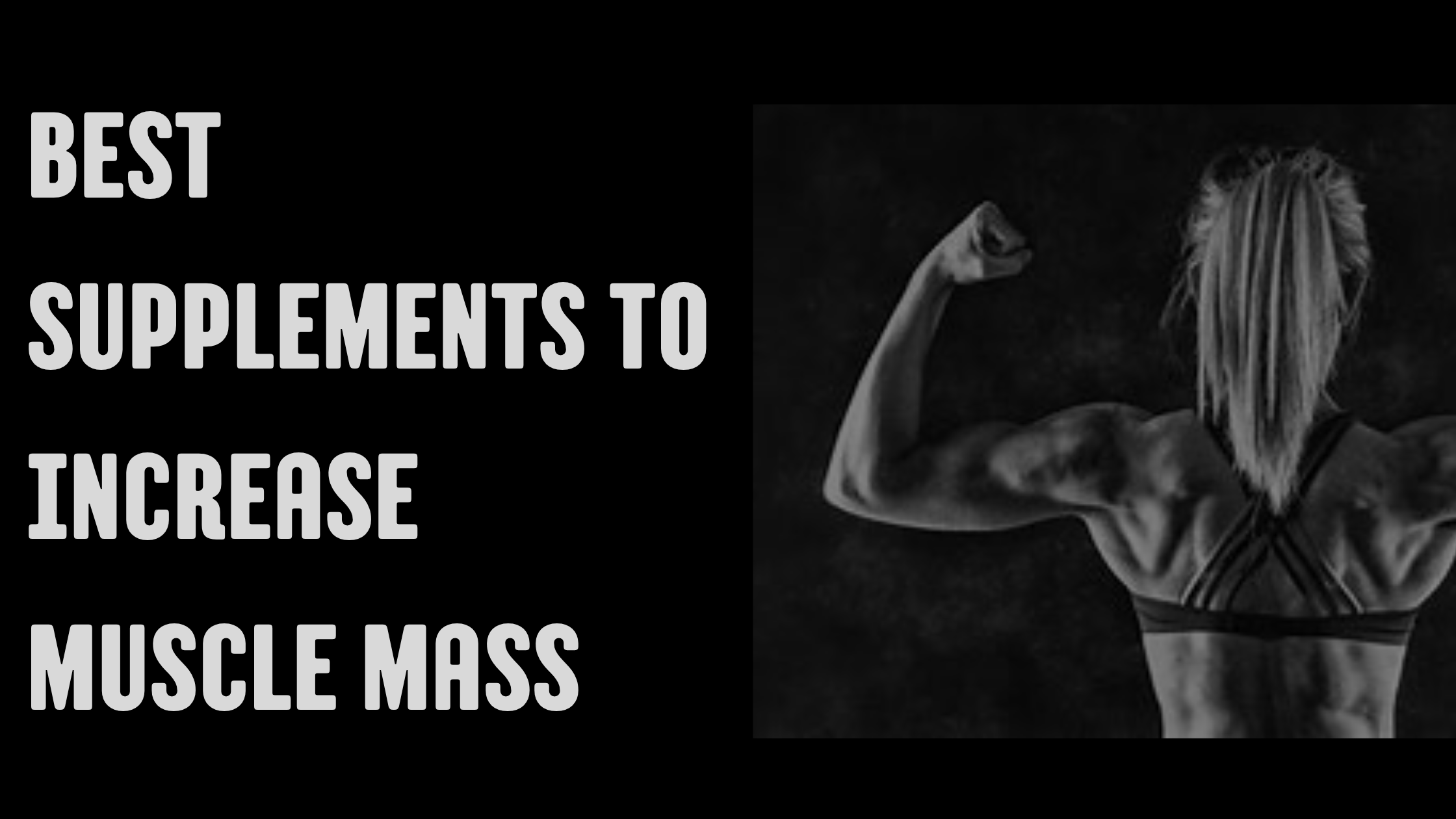 best supplements to increase muscle mass