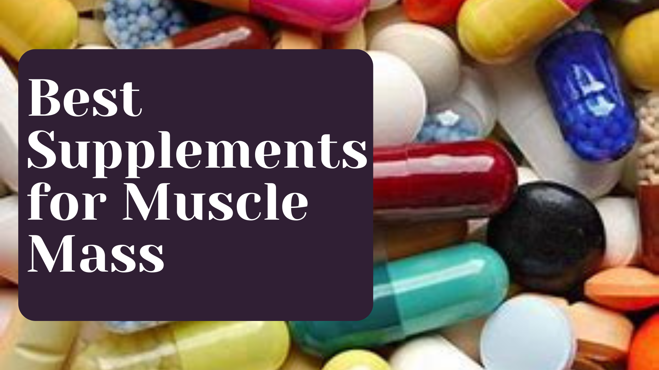 Best Supplements for Muscle Mass