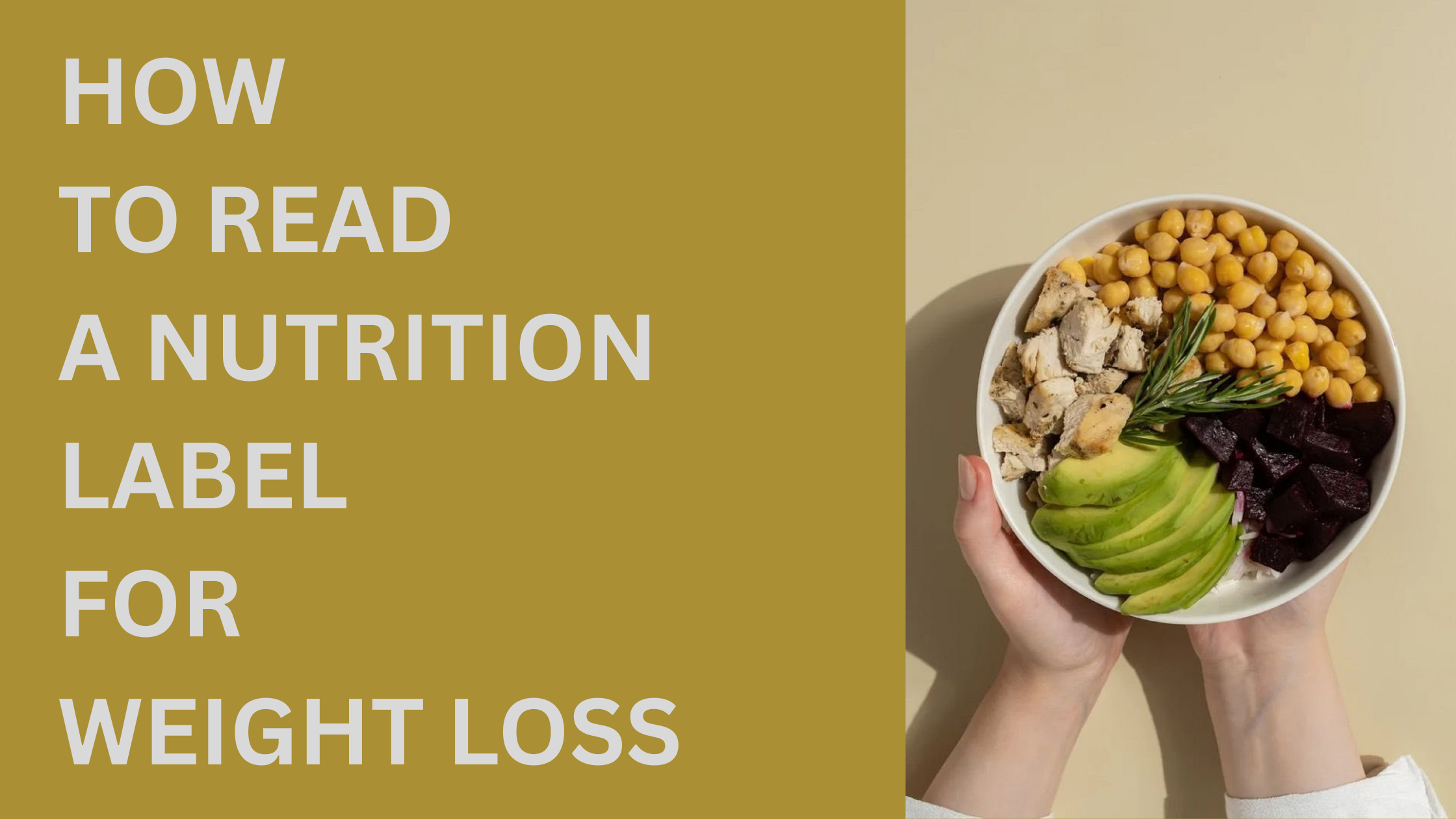 How to Read a Nutrition Label for Weight Loss