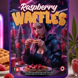 Raspberry Waffles