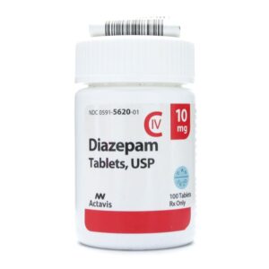 Diazepam 10mg x 20 tablets per pot