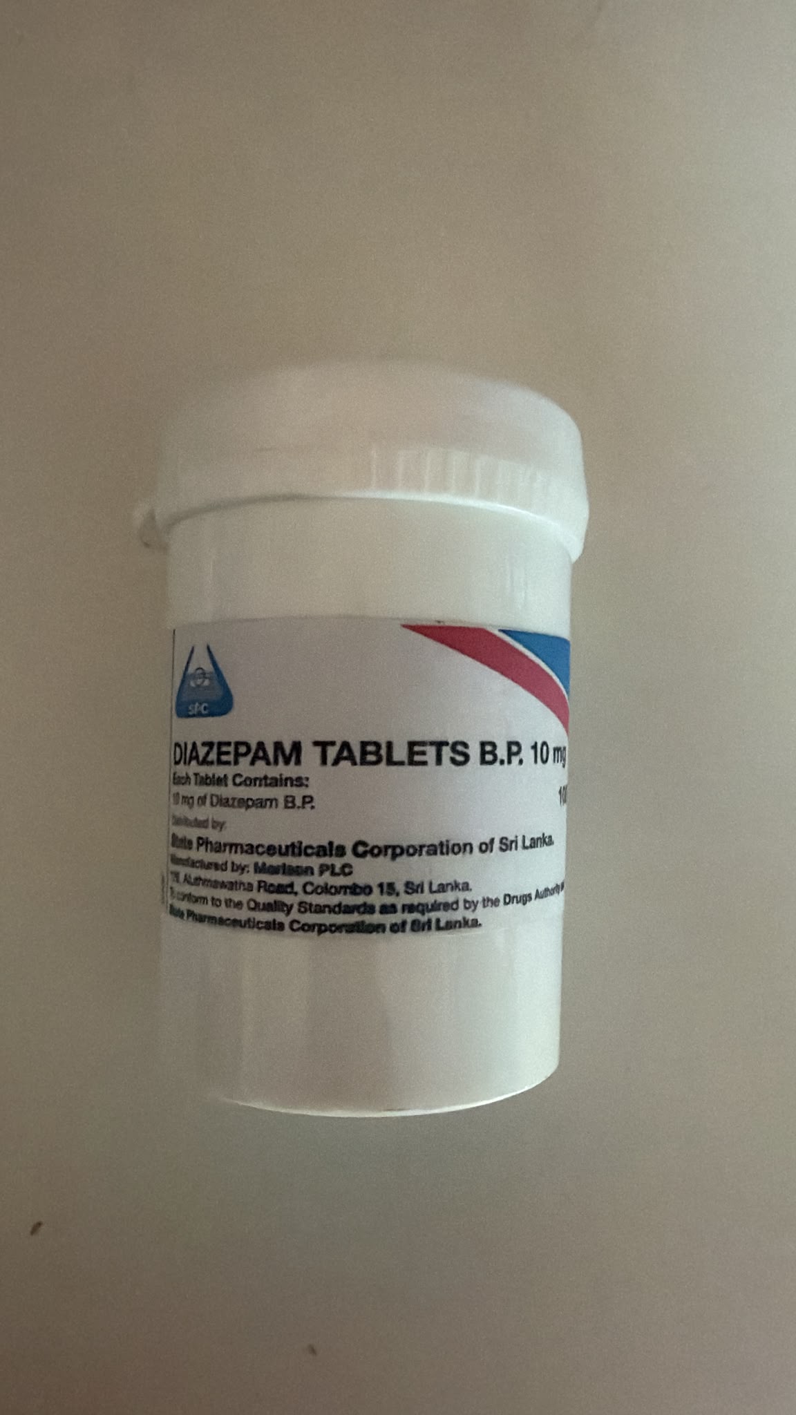 Diazepam 10mg