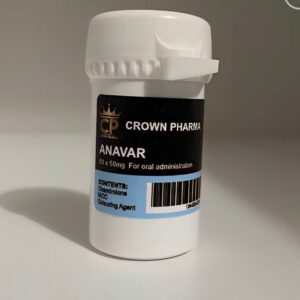 Anavar 50mg x 50 Tablets(crown pharma)