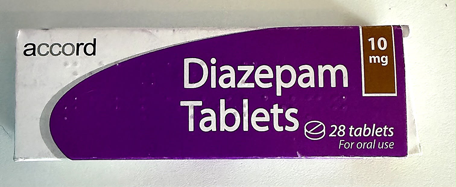 Diazepam 10mg x 28 tabs
